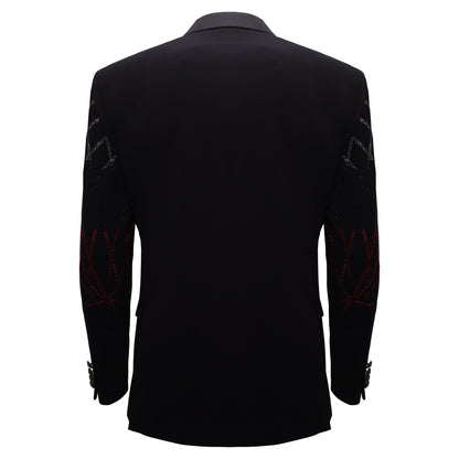 Bold Grace Blazer BLACK/RED