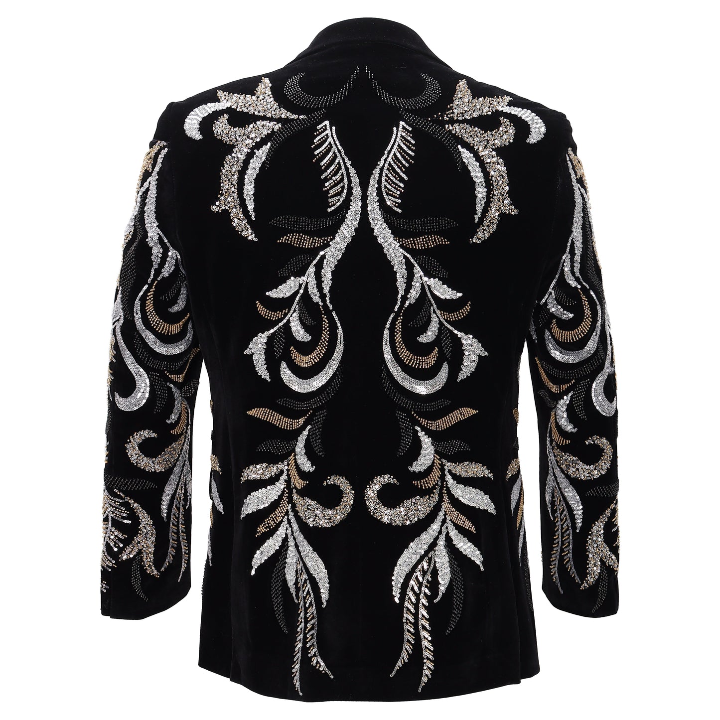 Crystal Gold Blazer BLACK/GOLD