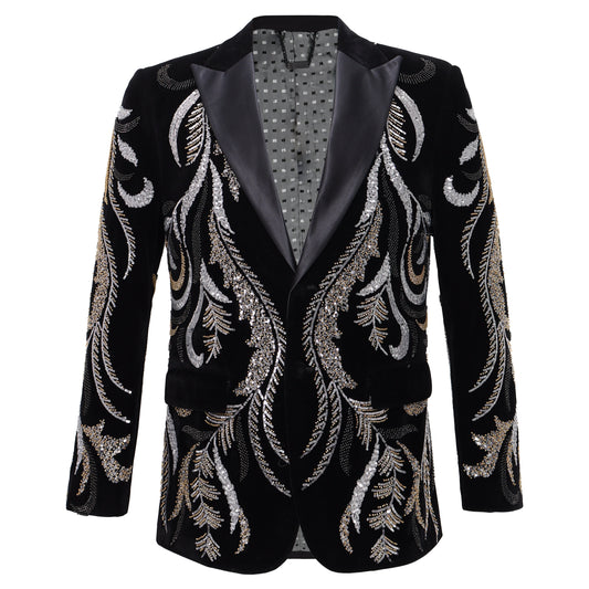 Crystal Gold-BLACK/GOLD - Dudes Boutique