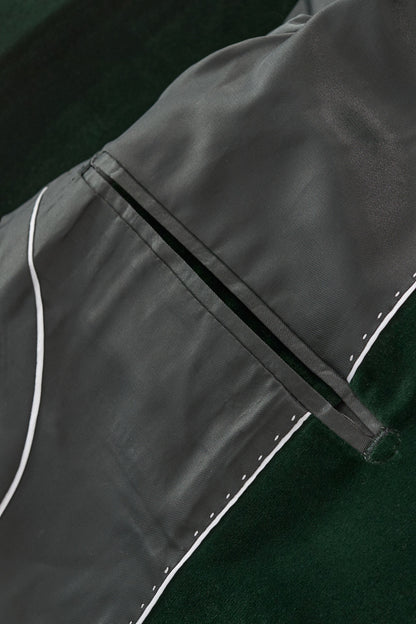 Valent Velvet Blazer GREEN