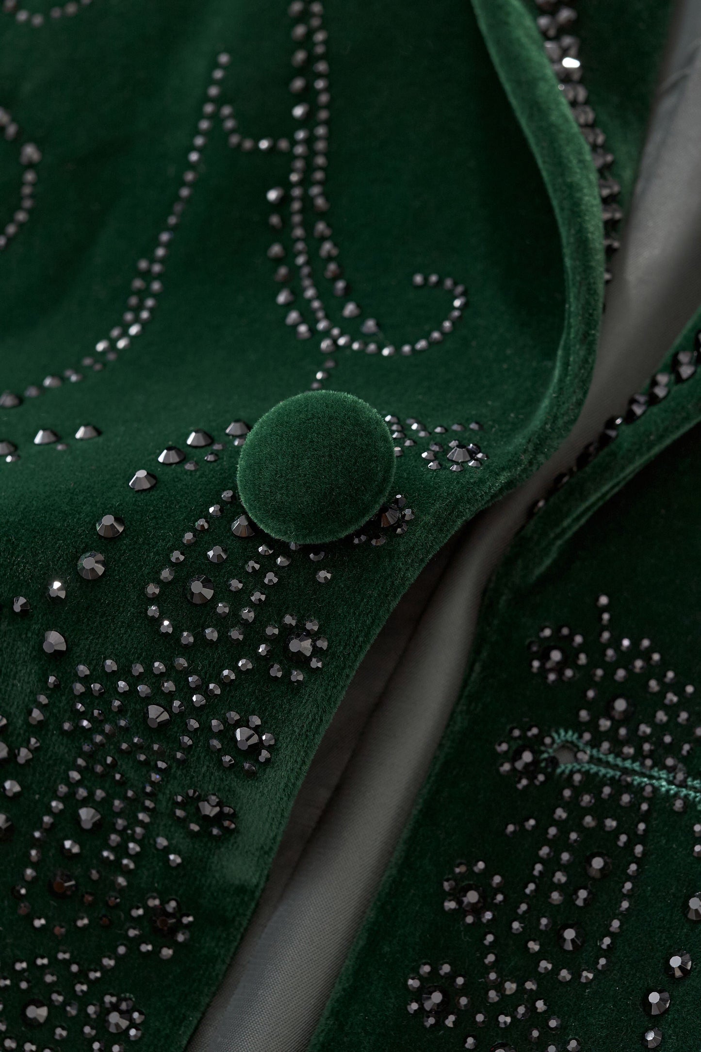 Valent Velvet Blazer GREEN