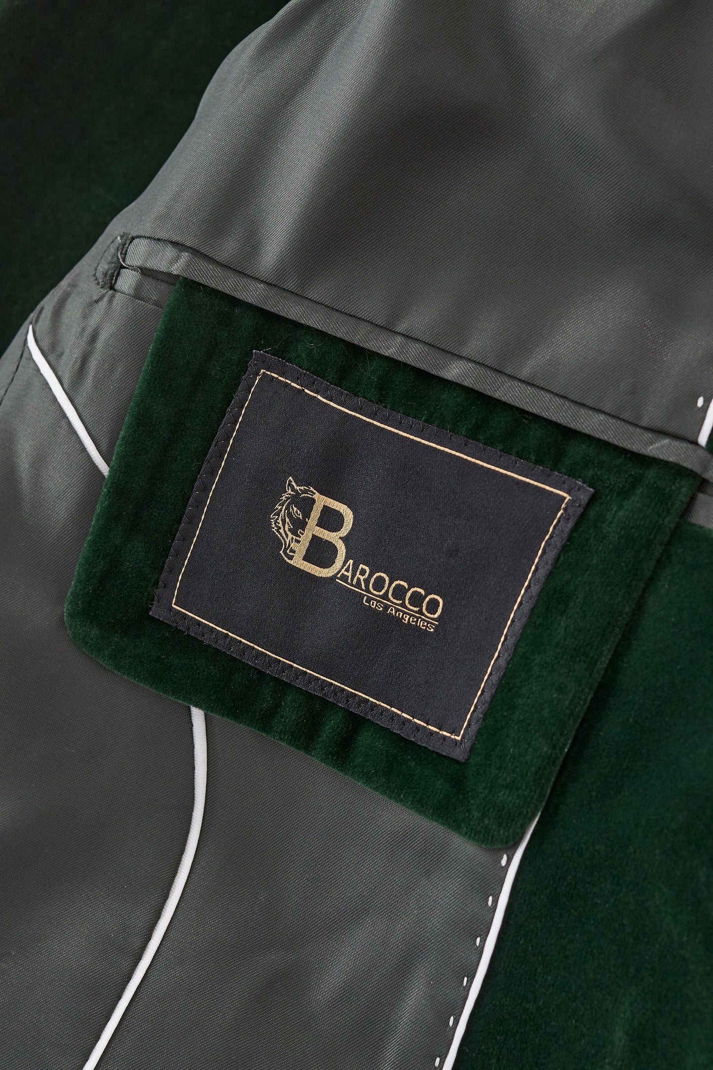 Valent Velvet Blazer GREEN