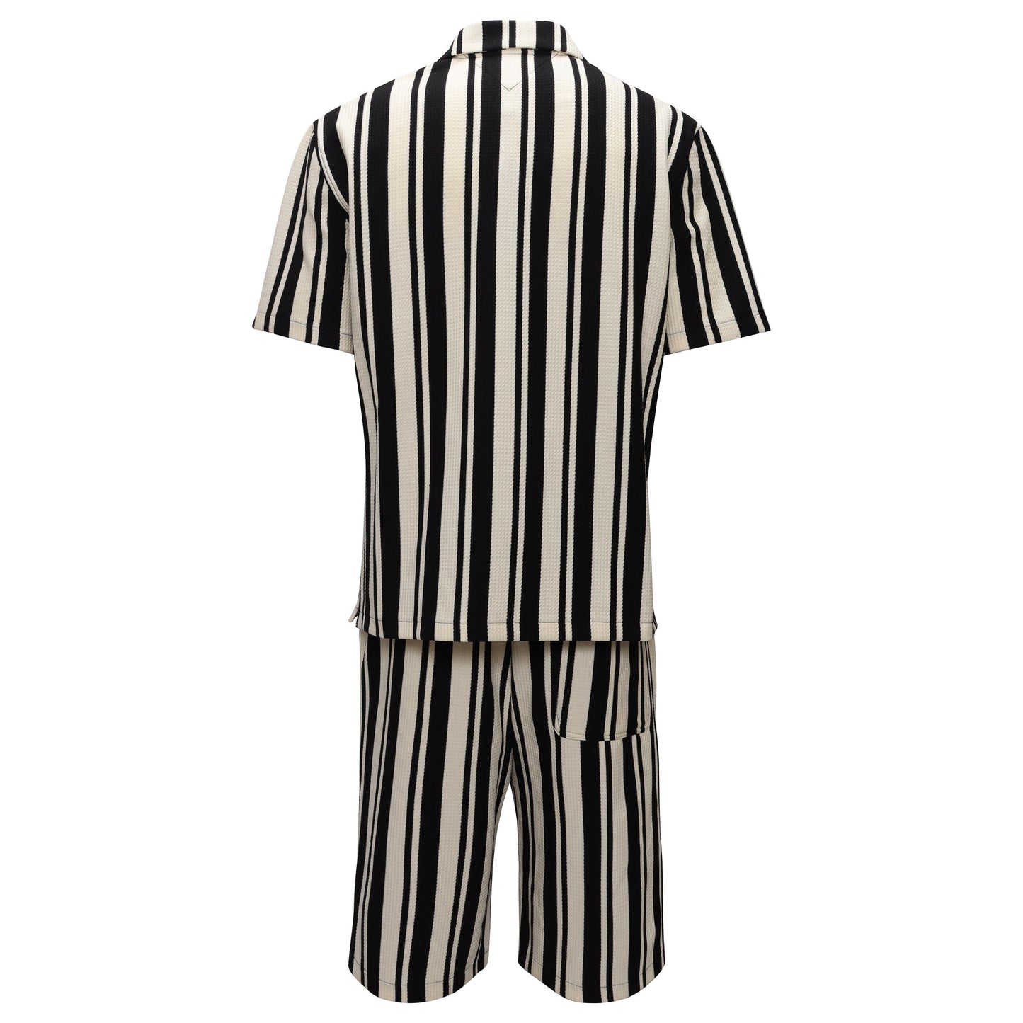 Men’s Bold Striped Lounge Set BEIGE