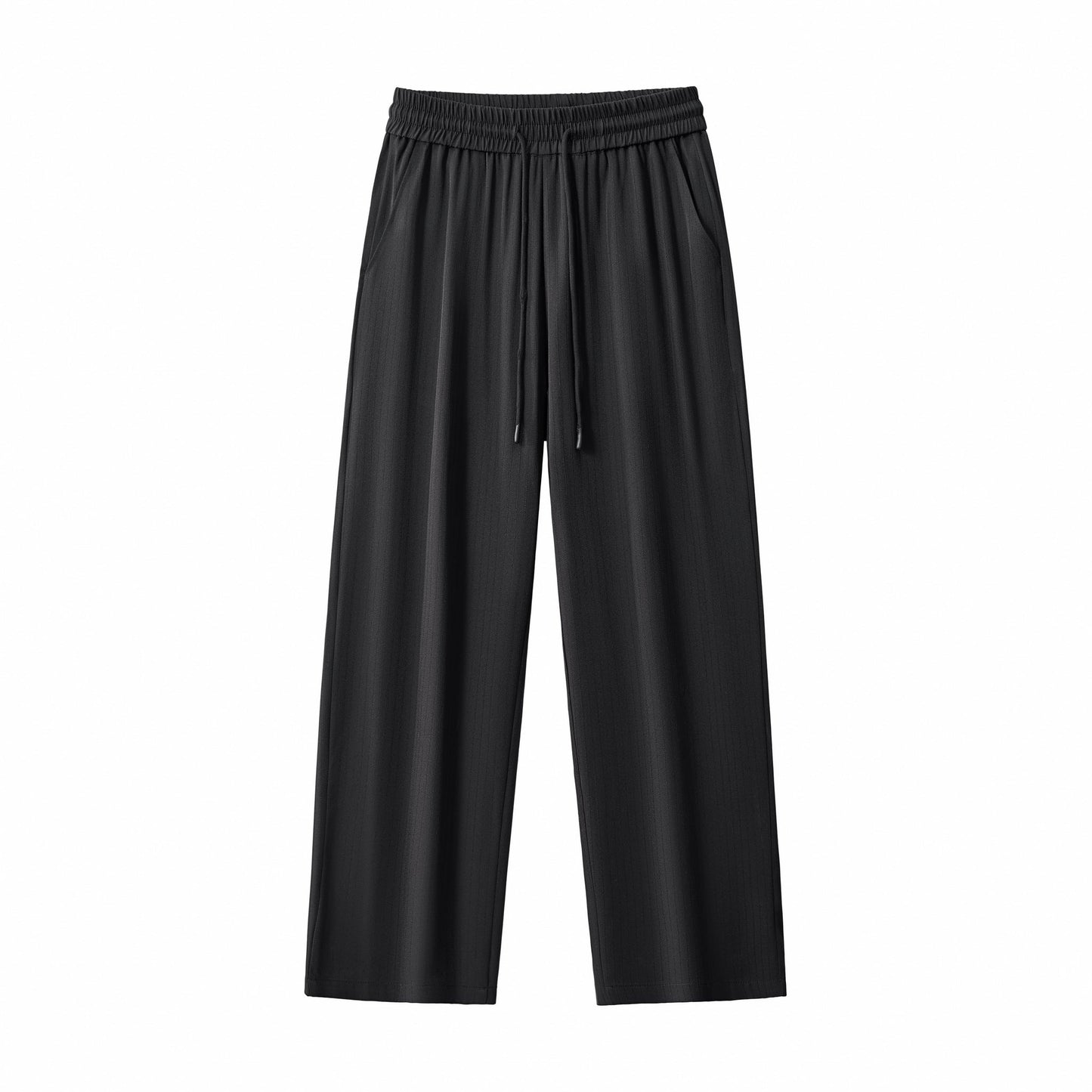 Flow Set – Textured Short Sleeve Shirt & Pant BLACK