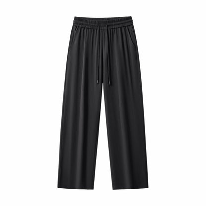 Flow Set – Textured Short Sleeve Shirt & Pant BLACK