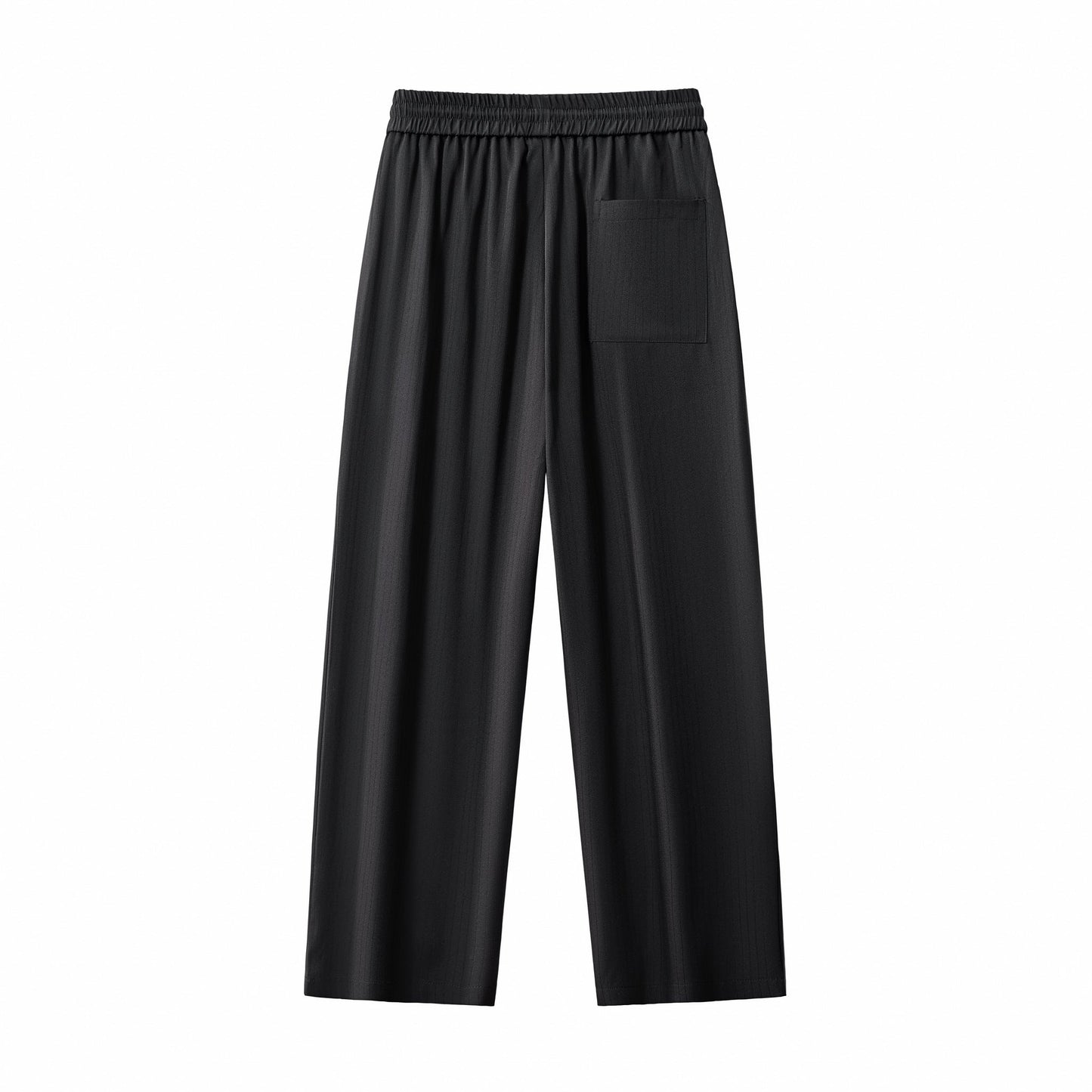 Flow Set – Textured Short Sleeve Shirt & Pant BLACK
