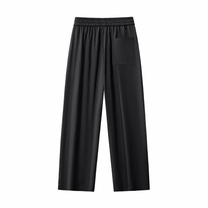 Flow Set – Textured Short Sleeve Shirt & Pant BLACK