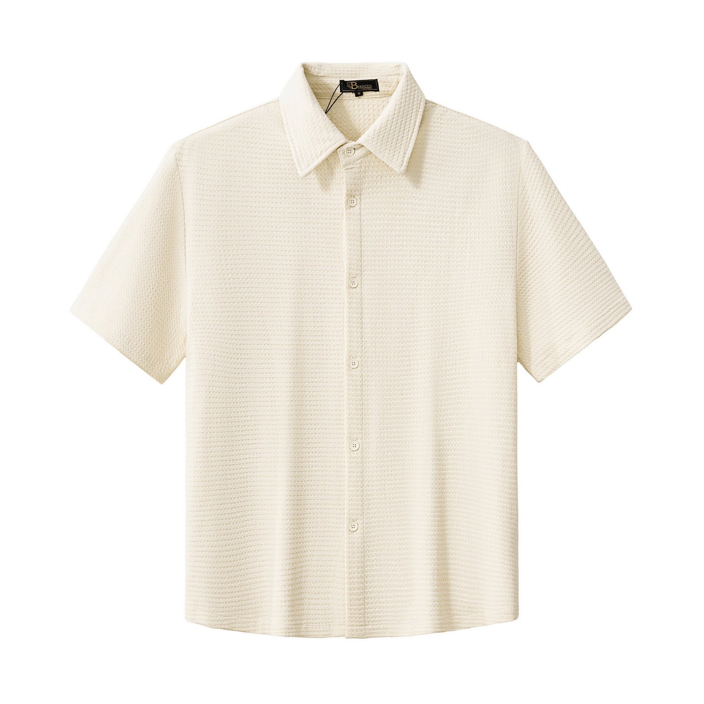 Vista Set – Waffle Textured Shirt & Pant TAUPE