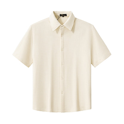 Vista Set – Waffle Textured Shirt & Pant TAUPE
