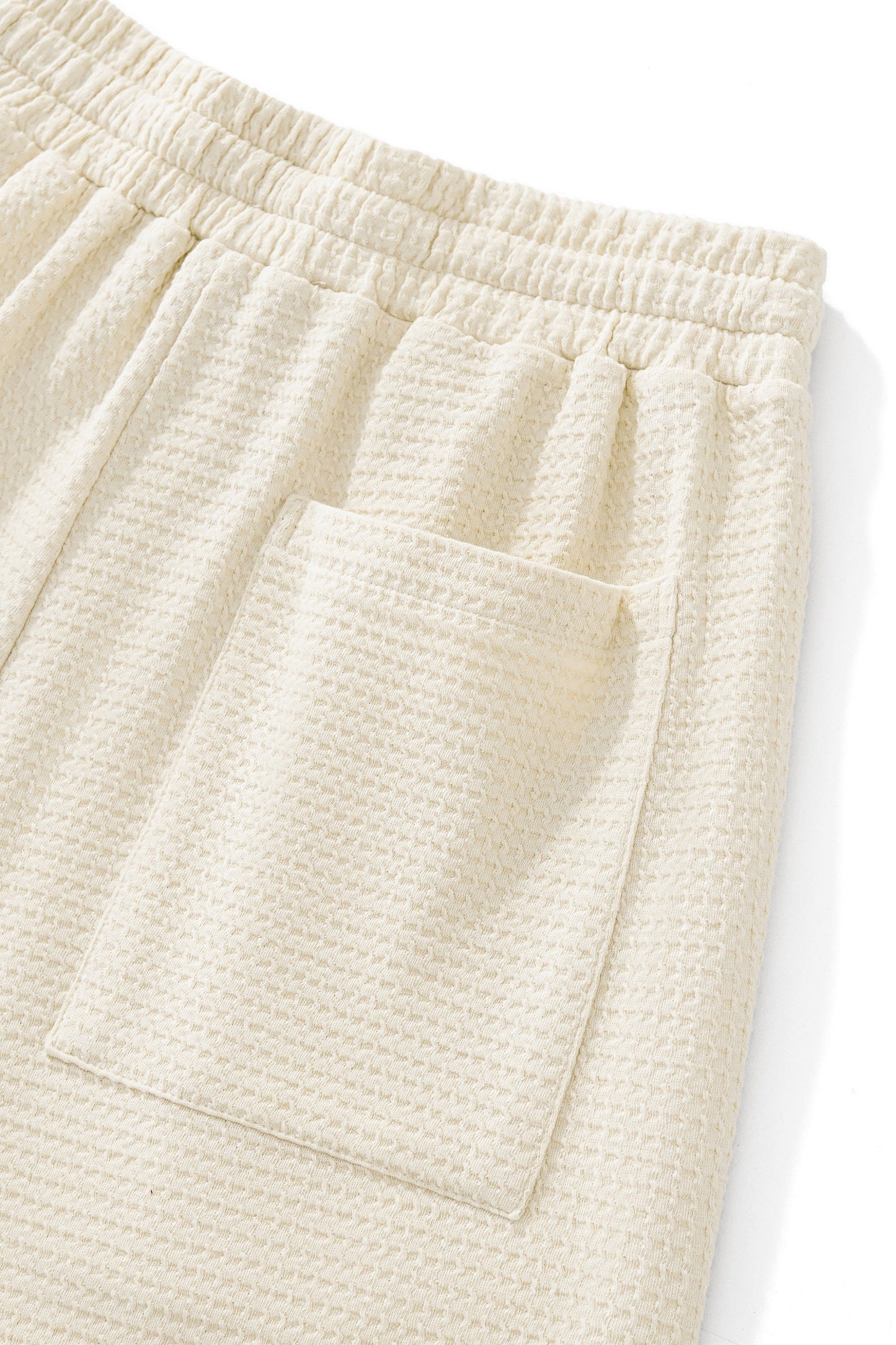 Vista Set – Waffle Textured Shirt & Pant TAUPE