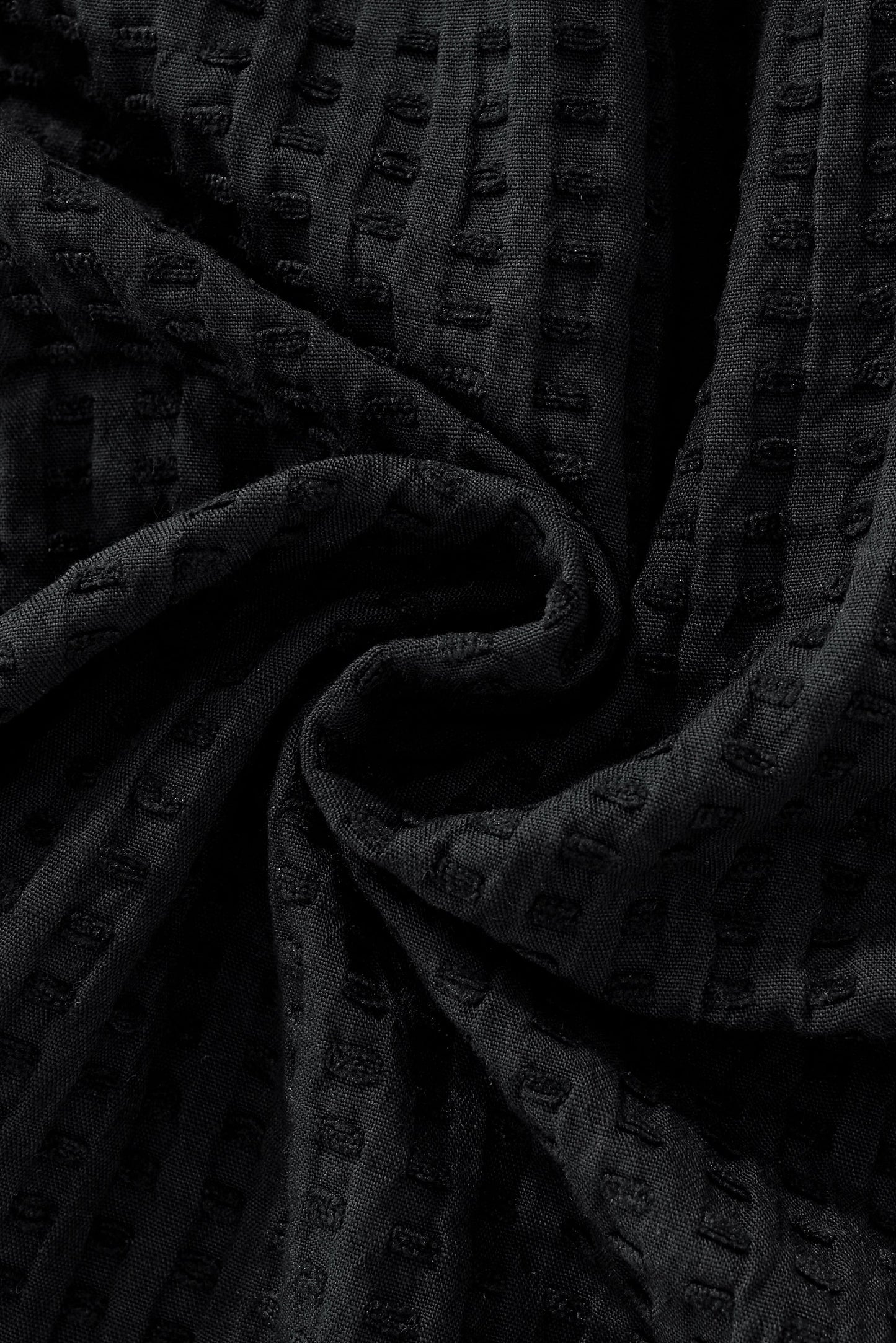 Drift Set – Waffle Textured Shirt & Short BLACK