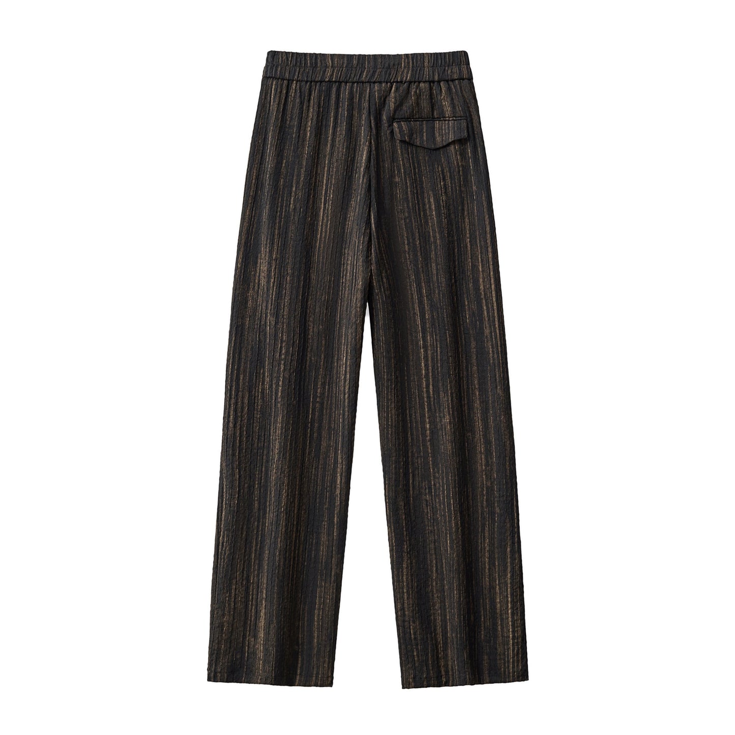 Canyon Set – Printed LS Shirt & Pleated pant BLACK