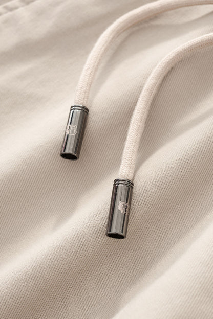 Apex Drawstring Stretch Shorts BEIGE