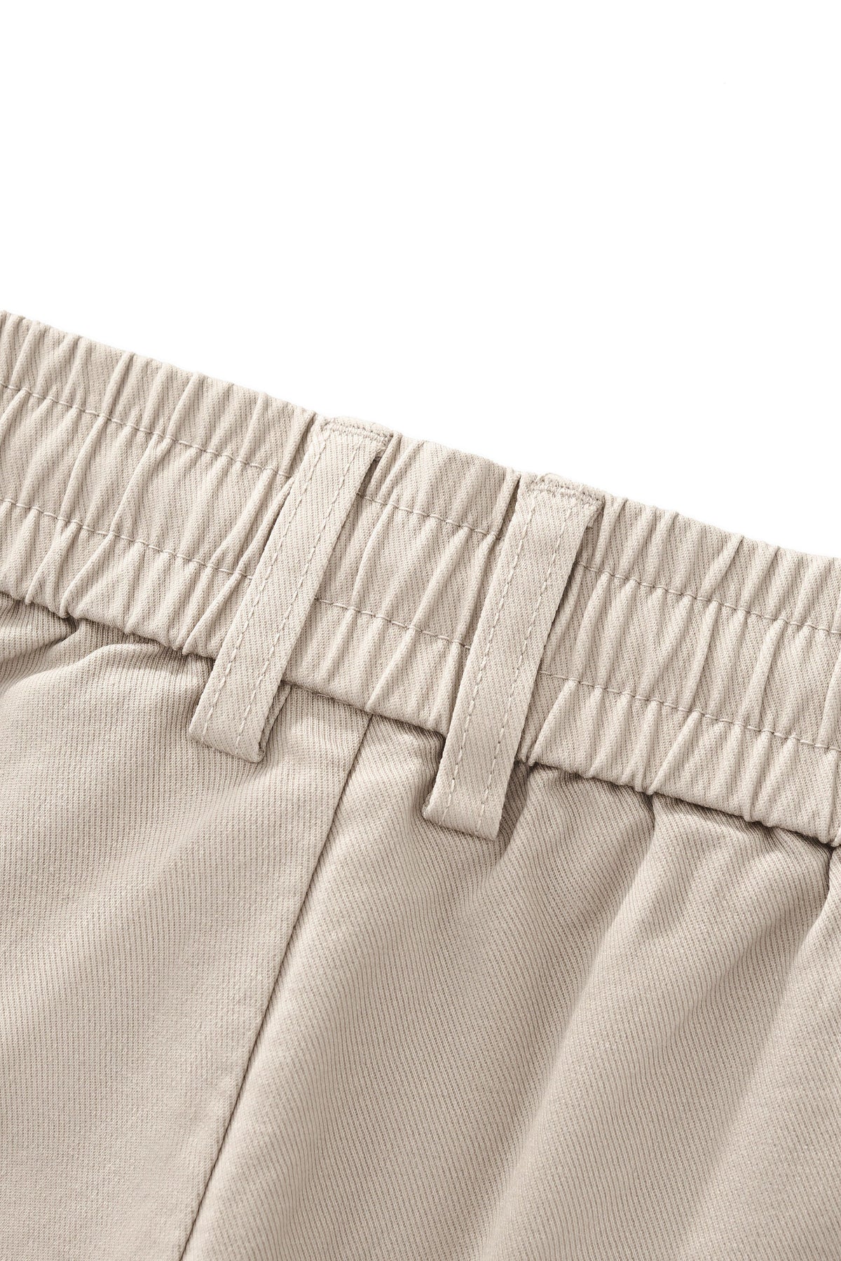 Apex Drawstring Stretch Shorts BEIGE