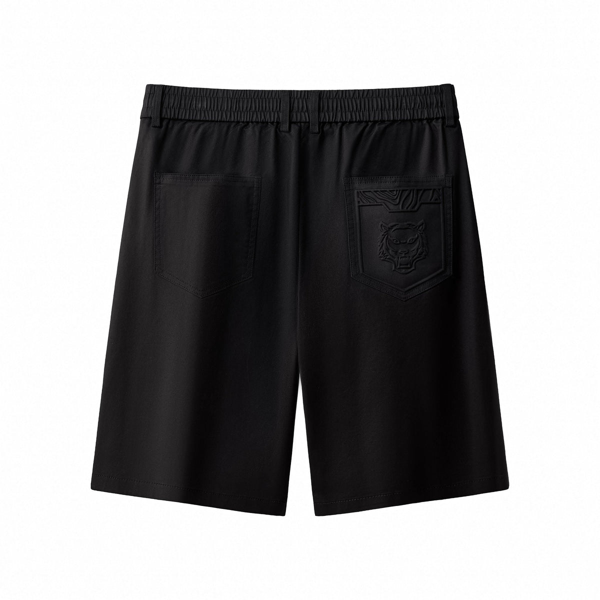 Apex Drawstring Stretch Shorts BLACK