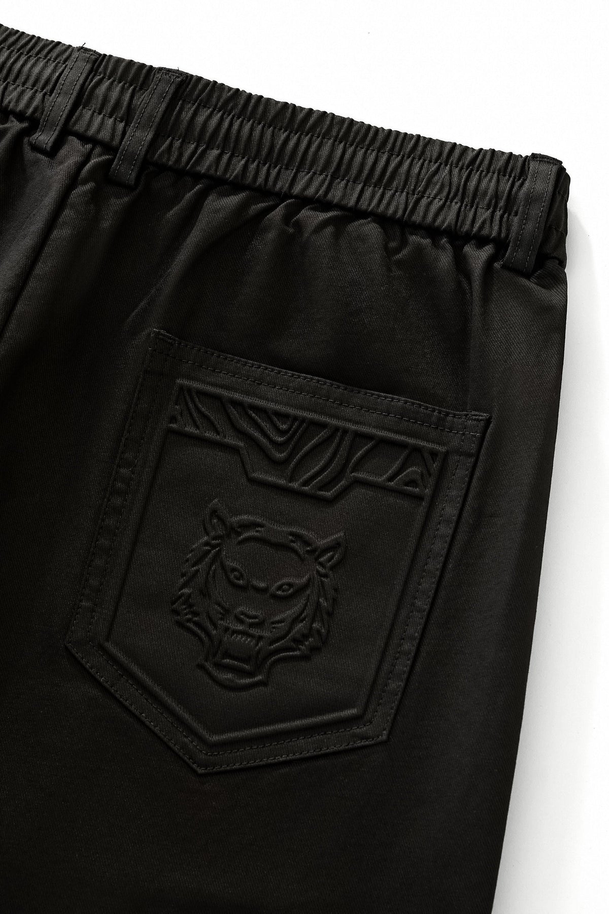 Apex Drawstring Stretch Shorts BLACK