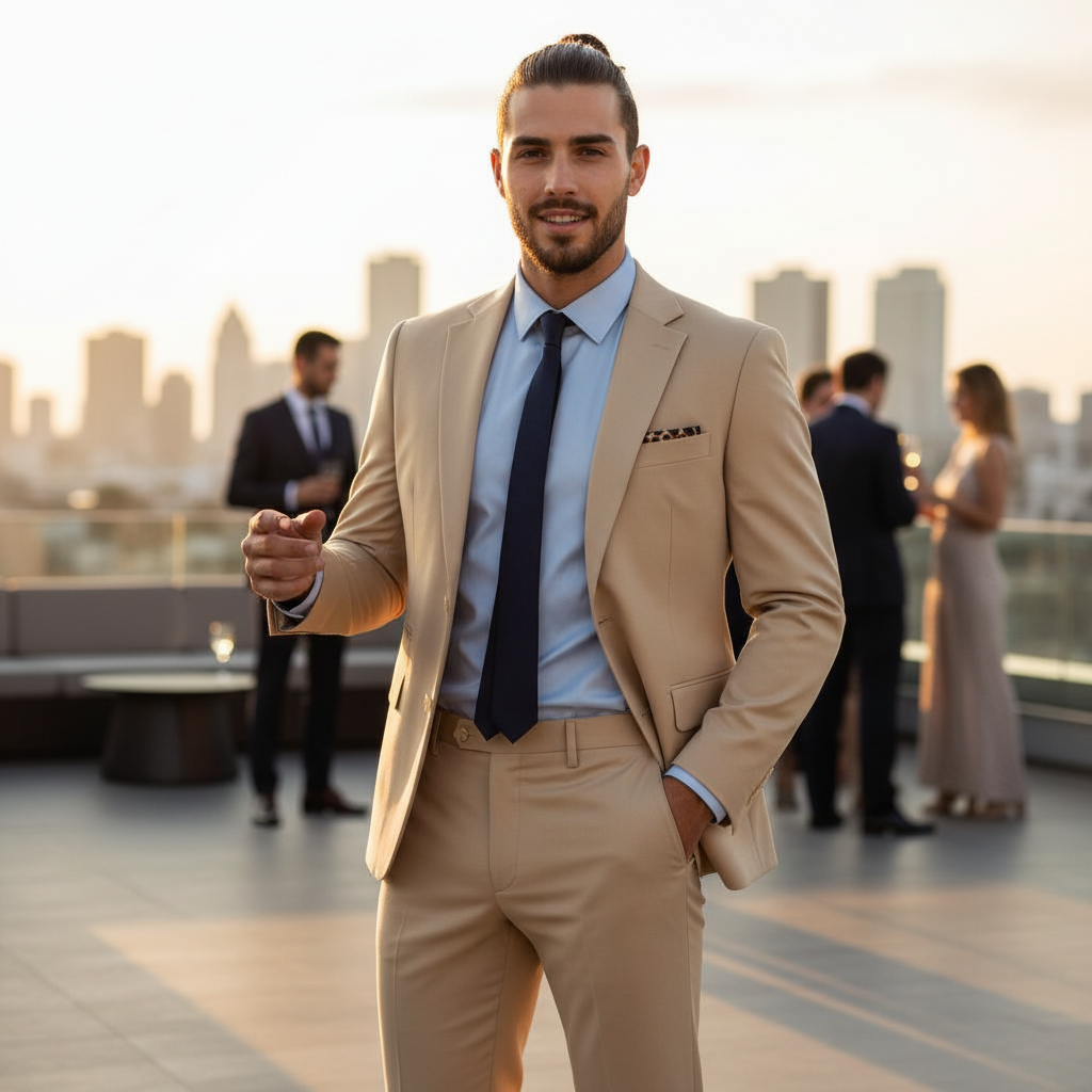 Signature Suit TAN