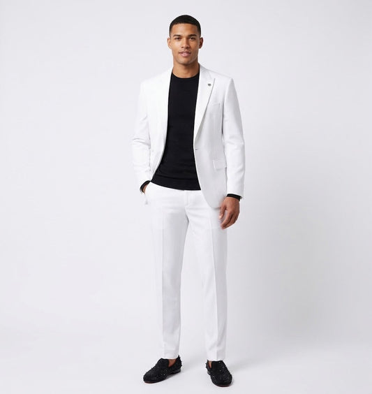 ESSENCE SIGNATURE SUIT WHITE