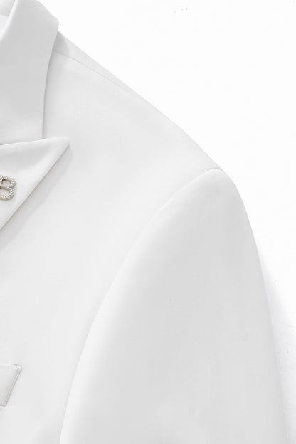 ESSENCE SIGNATURE SUIT WHITE