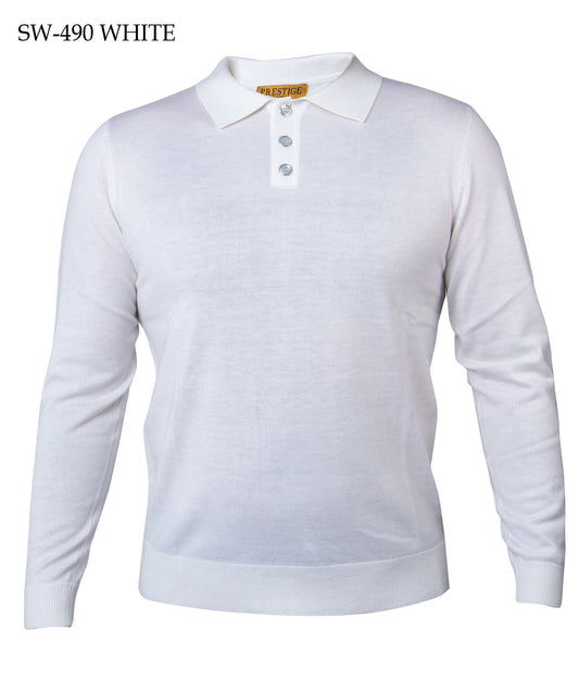 Prestige SW-490 White Sweater