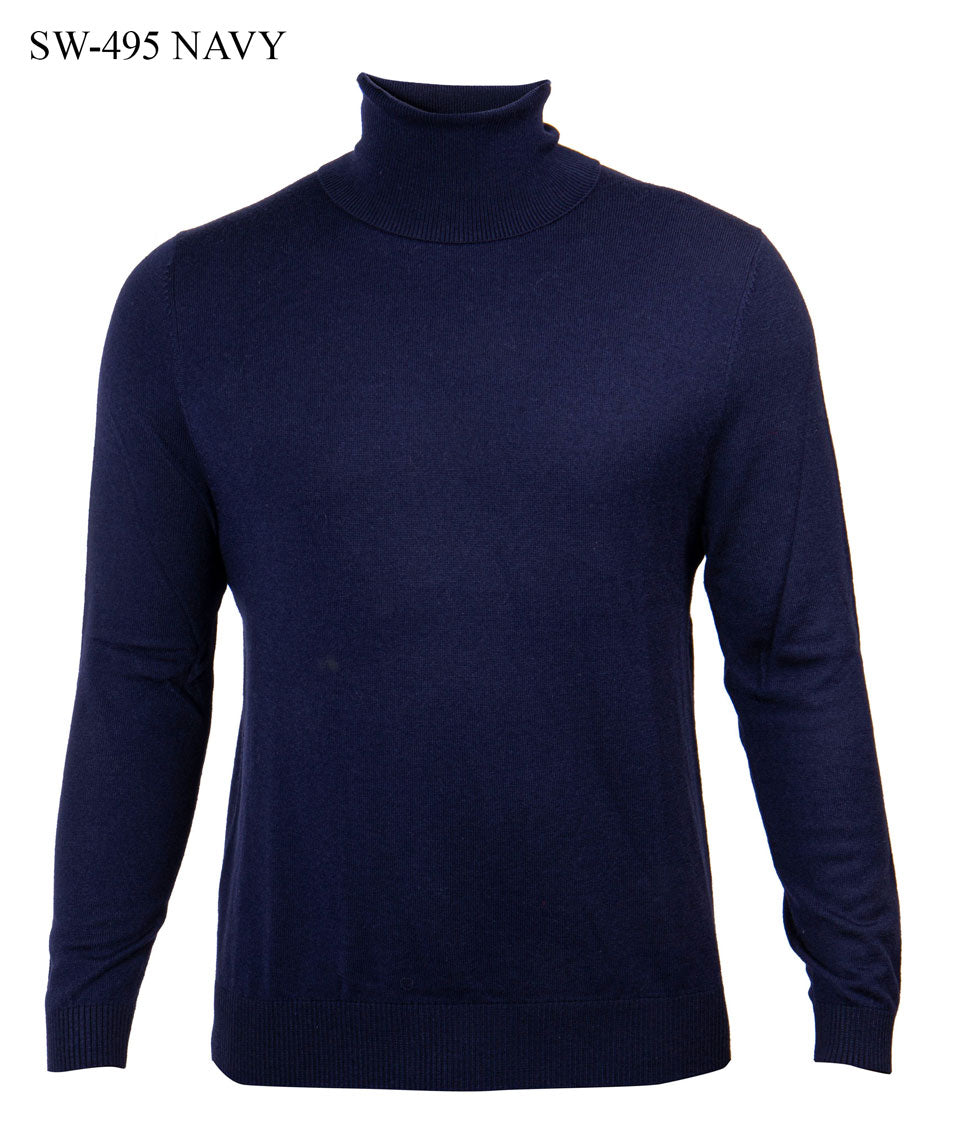 Prestige Navy Turtle Neck Elite Sweater – Dudes Boutique