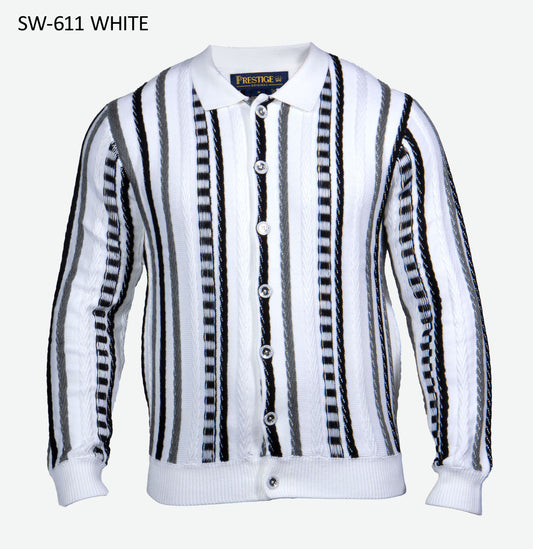Prestige SW-611 White Sweater