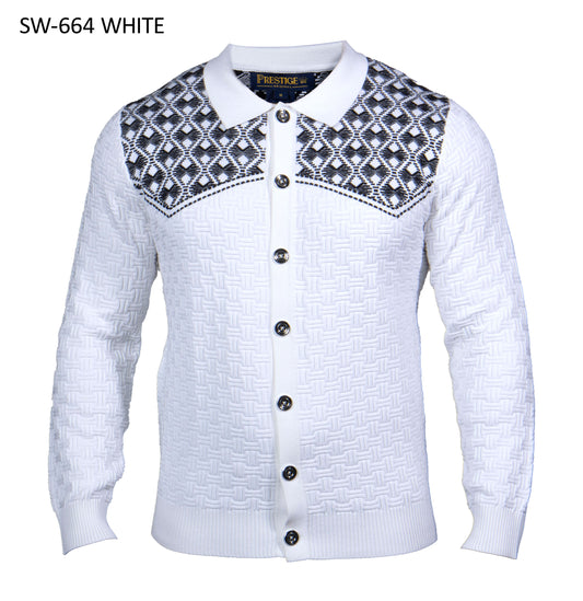 Prestige SW-664 White Sweater