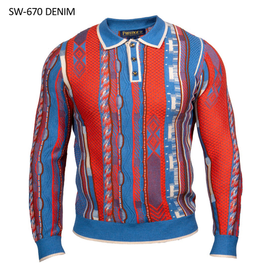 Prestige SW-670 Denim Sweater