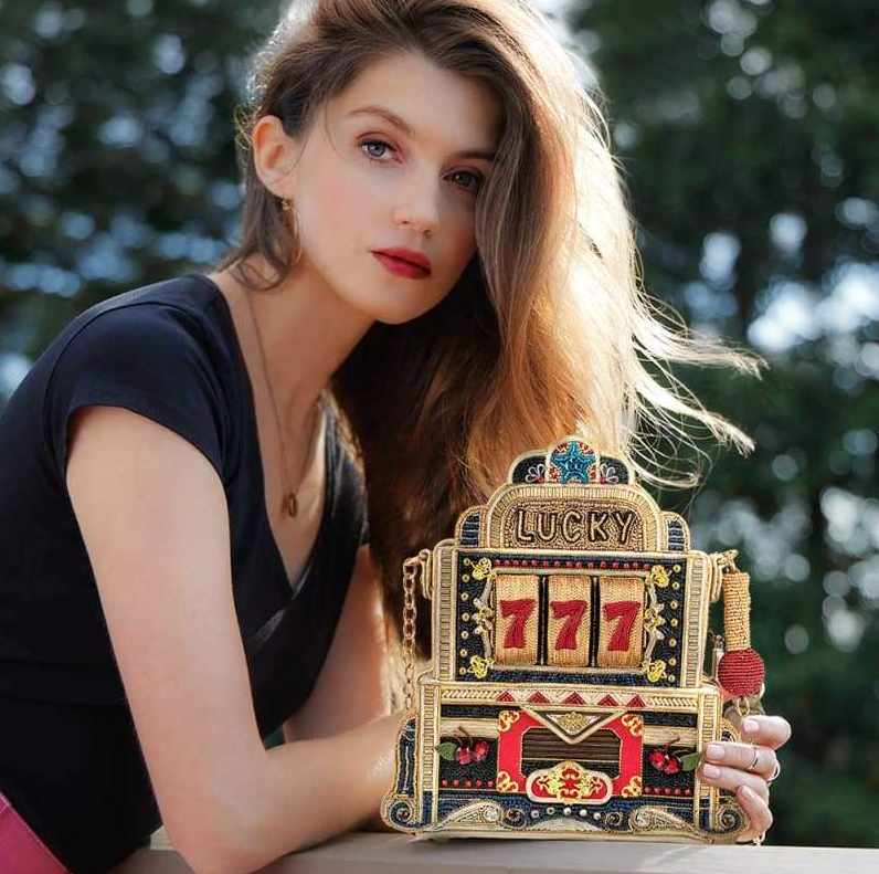 Mary Frances Lucky 7 Handbag