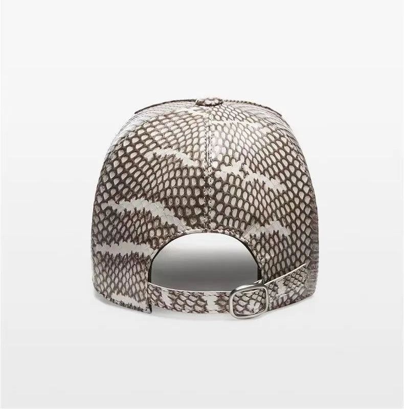 Kashani All Over Natural Cobra Head Baseball Hat - Dudes Boutique