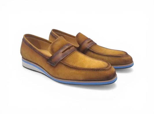 Stylish Suede Penny Loafer