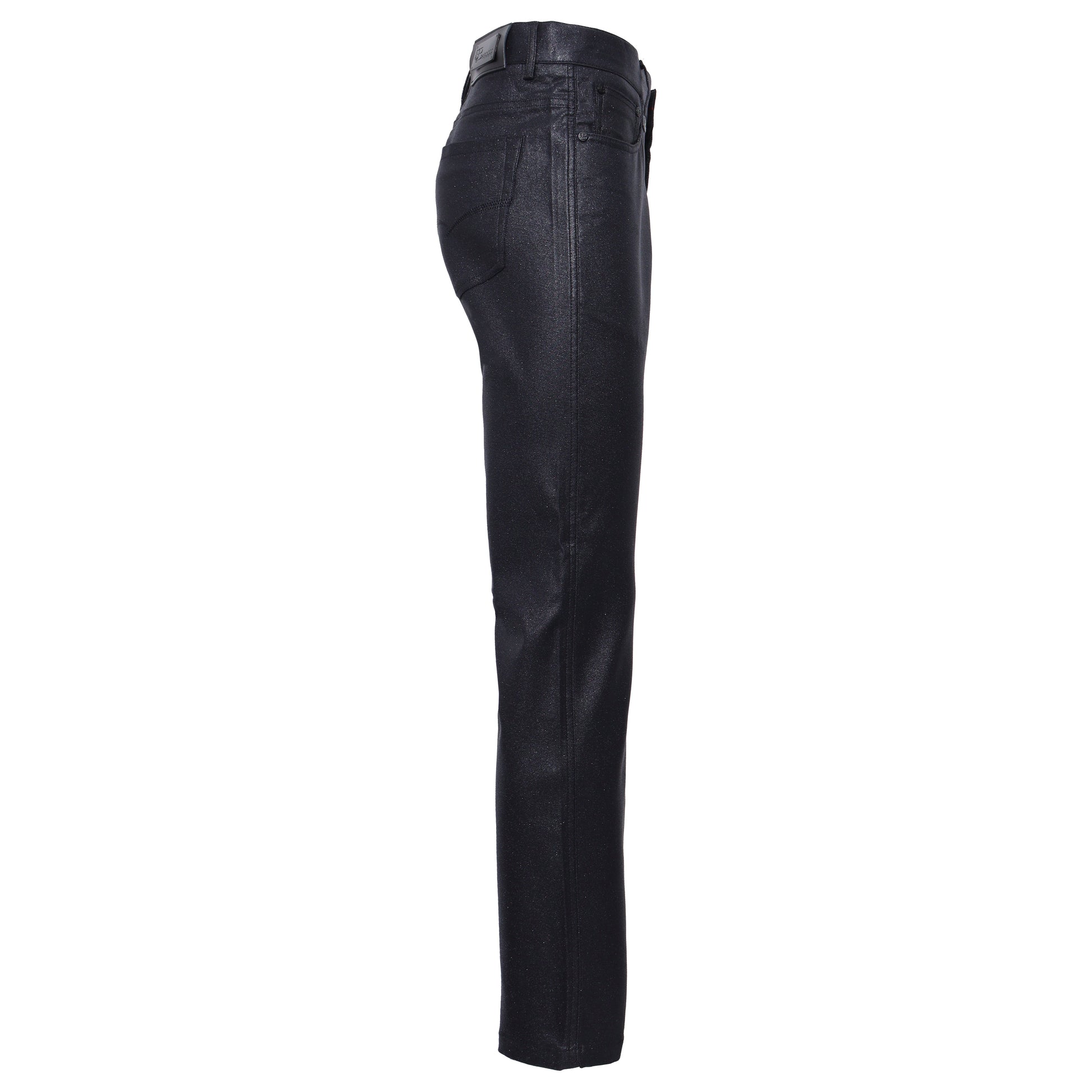 Milano Luxe Coated Denim pant LUREX - Dudes Boutique