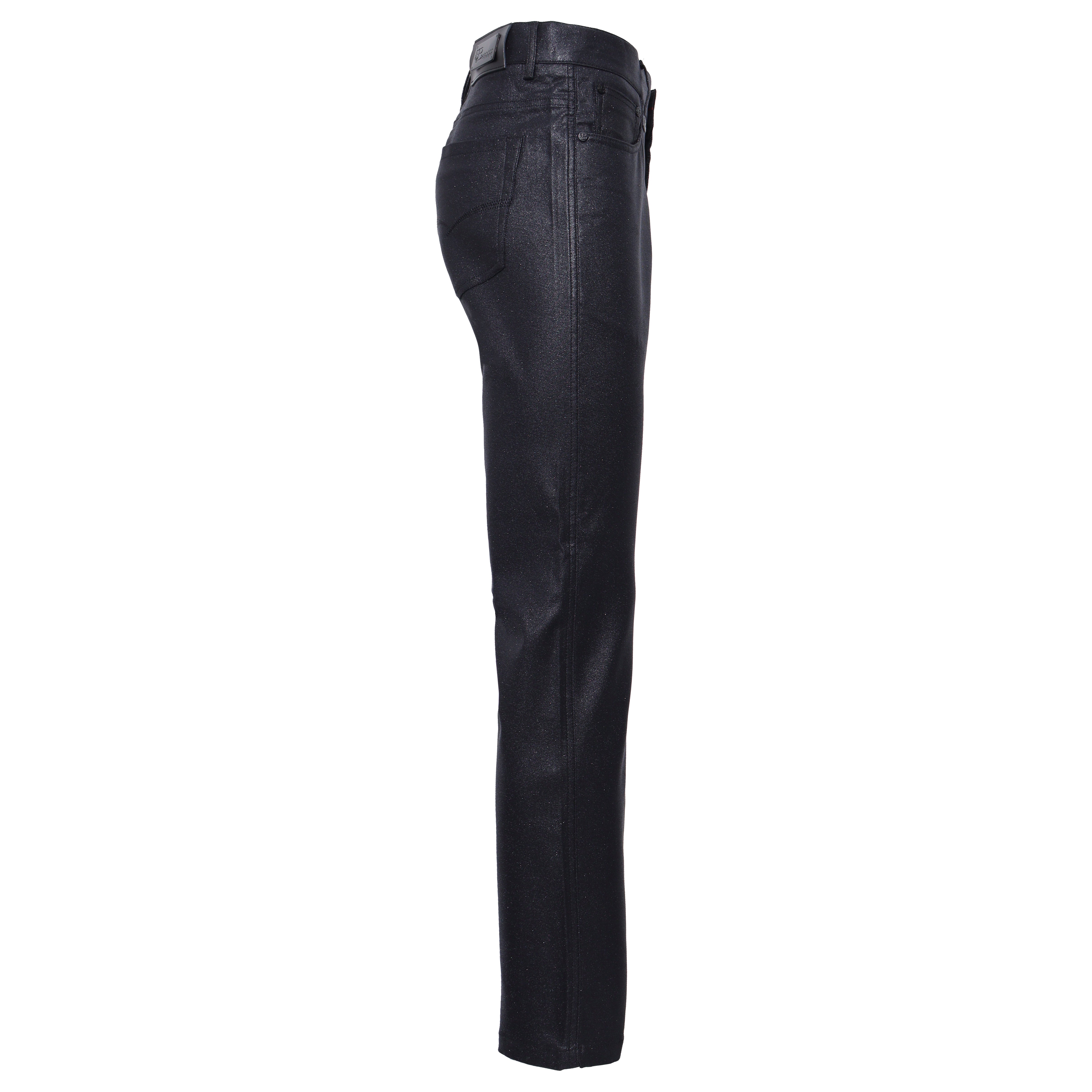 Milano Luxe Coated Denim pant LUREX - Dudes Boutique