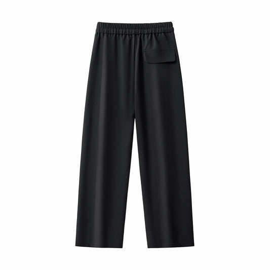 Belmont Pleated Trousers BLACK