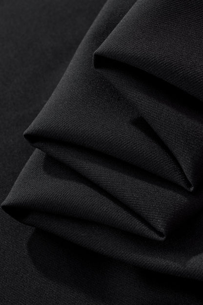 Belmont Pleated Trousers BLACK