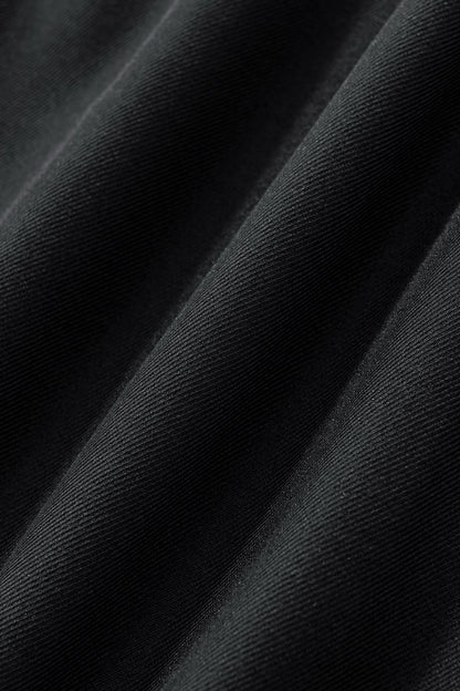 Wellington Side-Tab Trousers BLACK