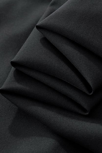 Wellington Side-Tab Trousers BLACK