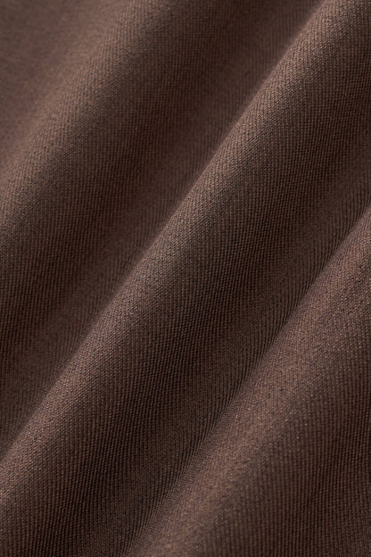 Wellington Side-Tab Trousers COFFEE