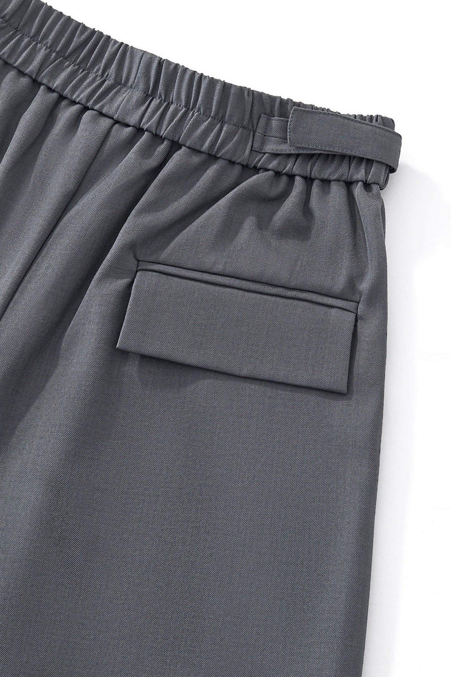 Wellington Side-Tab Trousers GREY