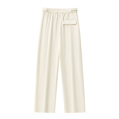 Wellington Side-Tab Trousers IVORY