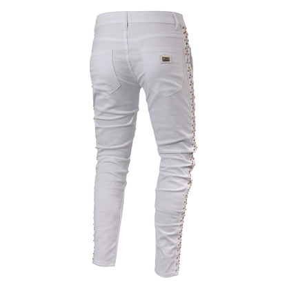 Key Piece WHITE/GOLD - Dudes Boutique