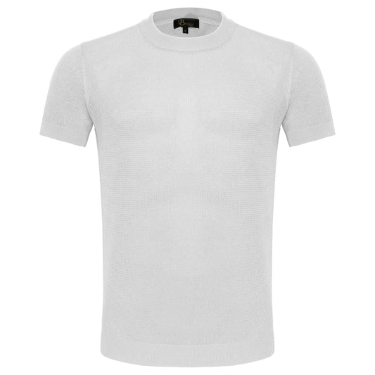 Elevate Knit Tee WHITE