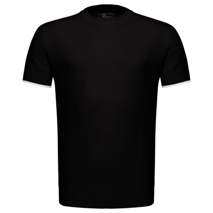 BreezeKnit Tee BLACK
