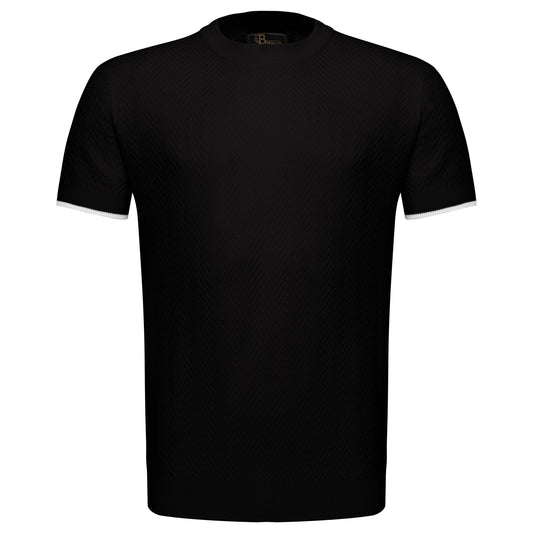 BreezeKnit Tee BLACK