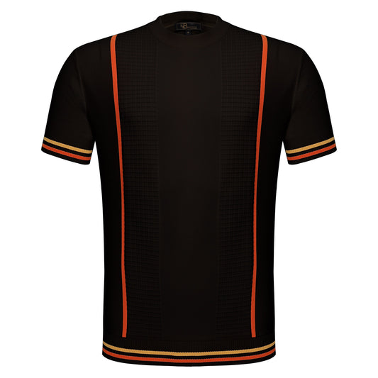 Elite Knit Tee BLACK