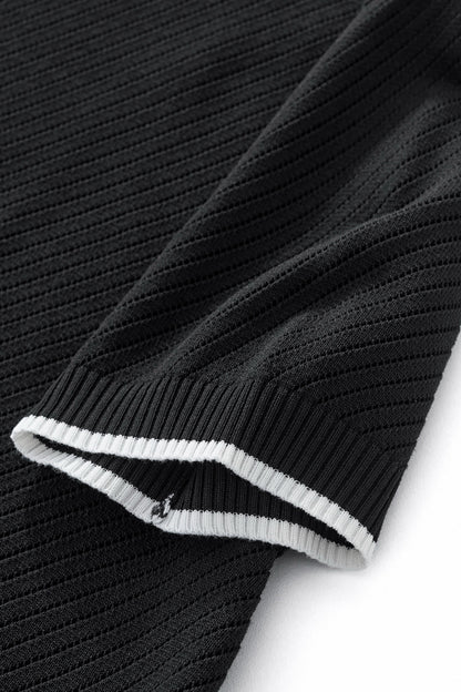 TrimFlex Knit Tee BLACK