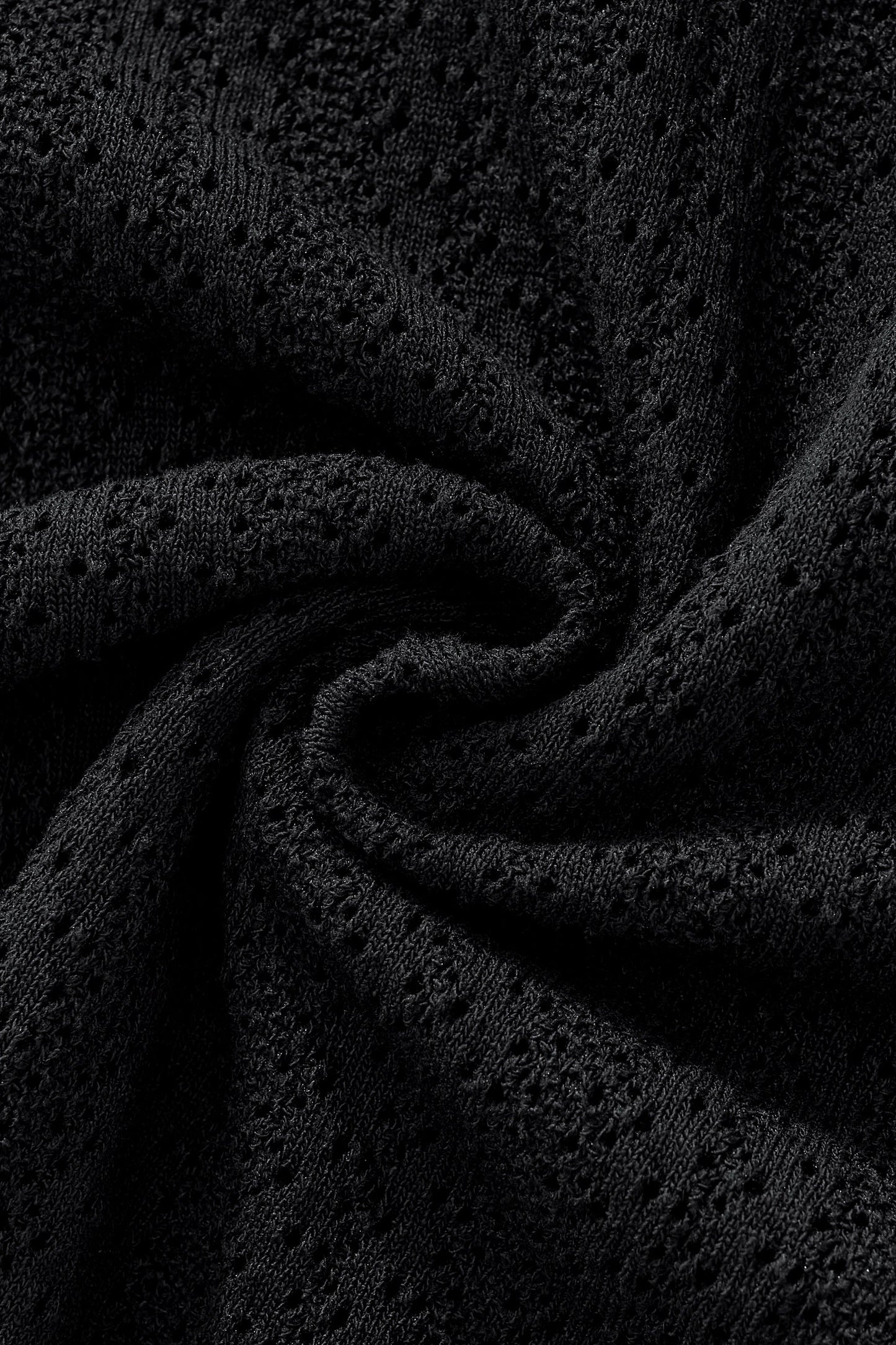 AirWeave Knit Shirt BLACK