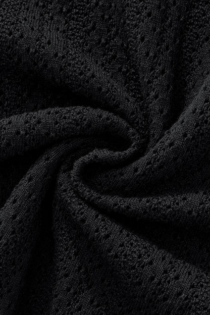 AirWeave Knit Shirt BLACK