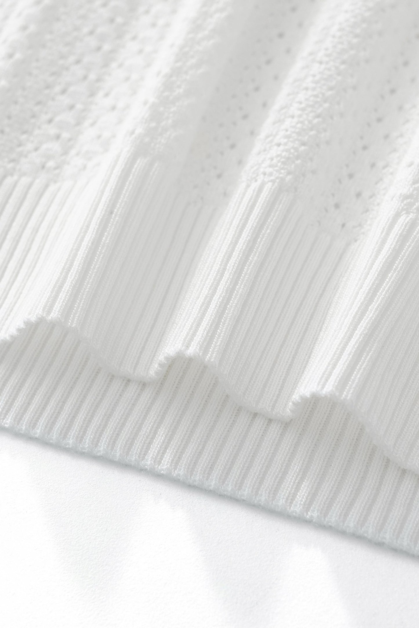 AirWeave Knit Shirt WHITE