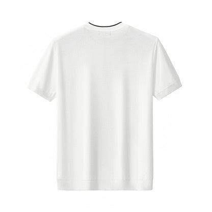 Textura Knit Knit Tee WHITE